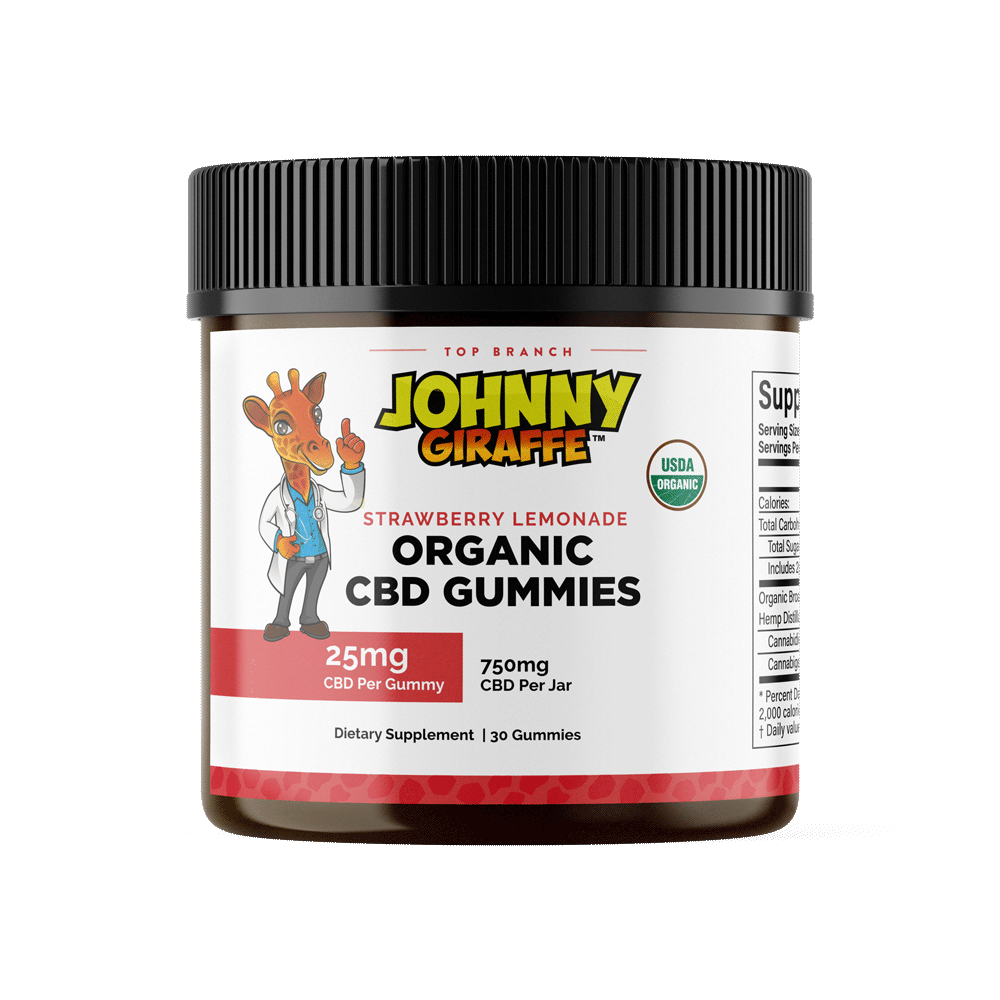 Organic CBD Gummies - Vegan & THC-Free
