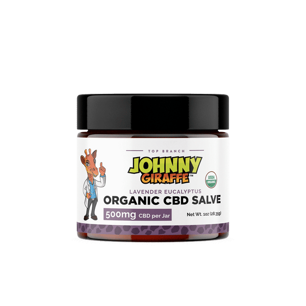Organic CBD Salve 500 mg (Lavender Eucalyptus) – Johnny Giraffe